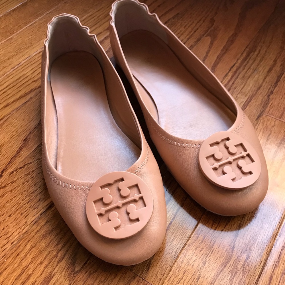 Tory Burch Minnie Travel Ballet Flats size 9